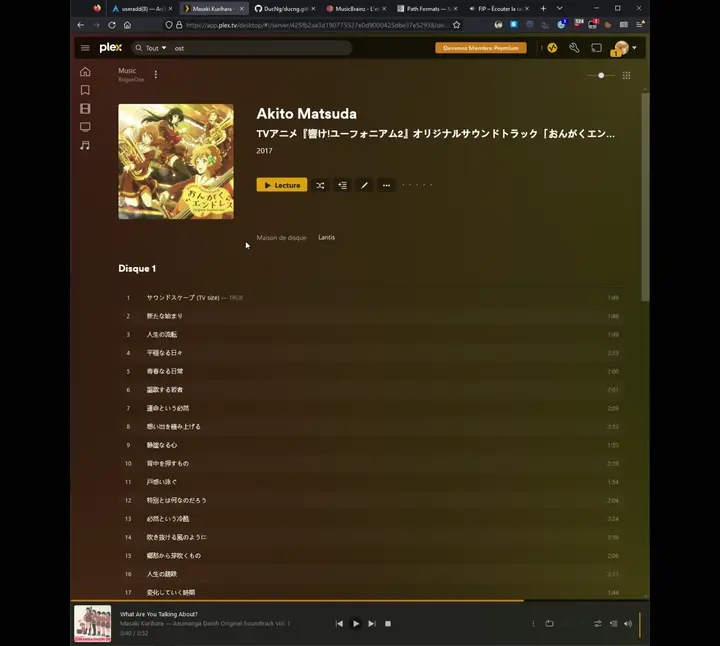 example of multiple CDs in Plex